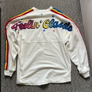 Disney Cream Shirt with Colorful Graphic